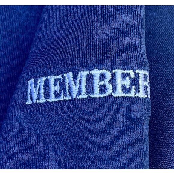 Vineyard Vines Jim Nantz Pullover 1/4 Zip Performance Men's Golf Club Blue Sz‎ L - Picture 6 of 7